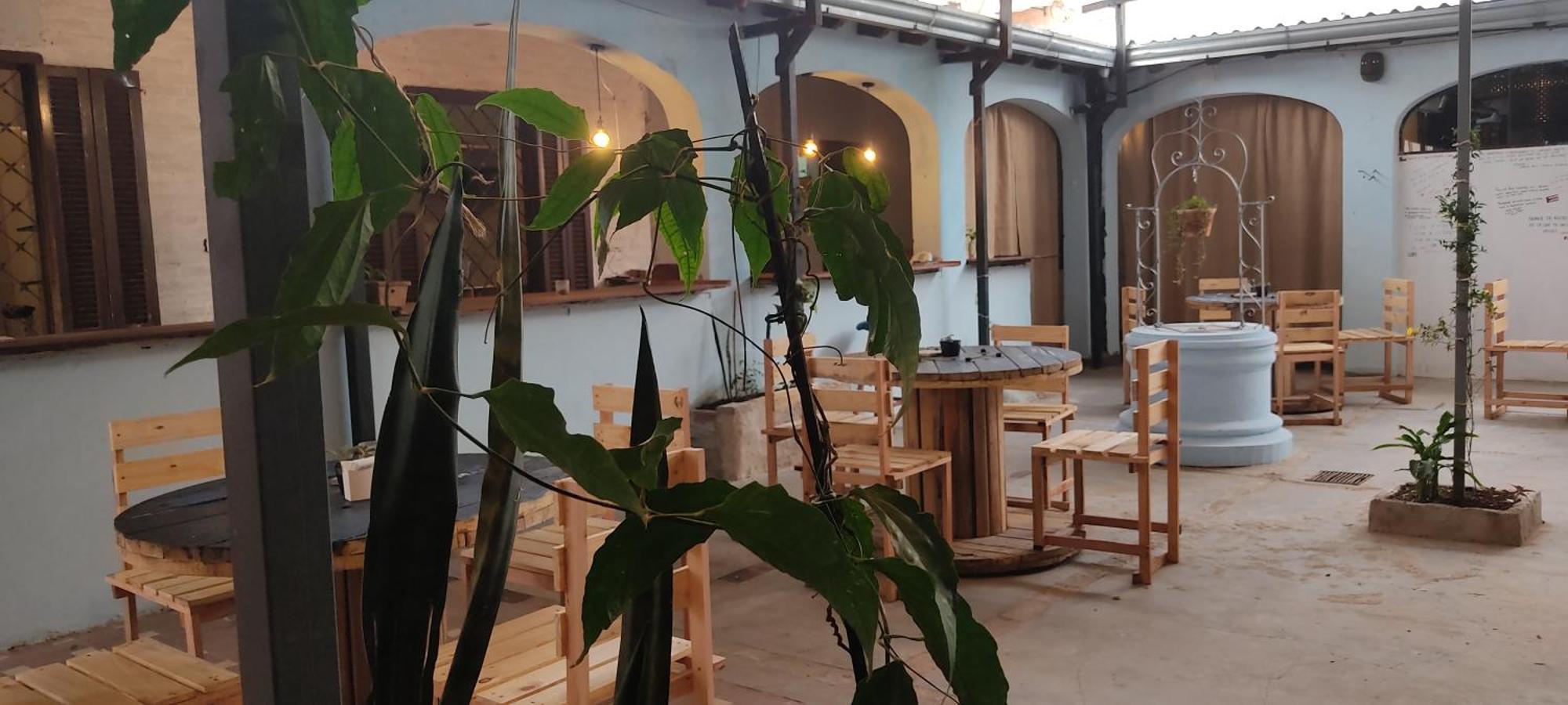 Mediterraneo Youth Hostel Asuncion Bagian luar foto